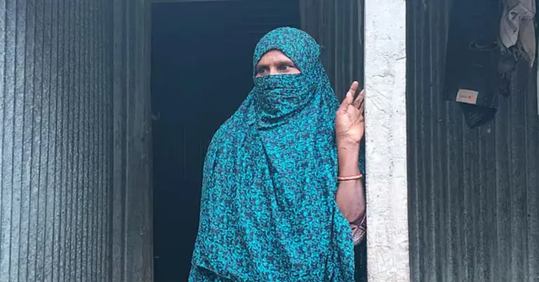 ভুক্তভোগী সেই বিধবা নারী